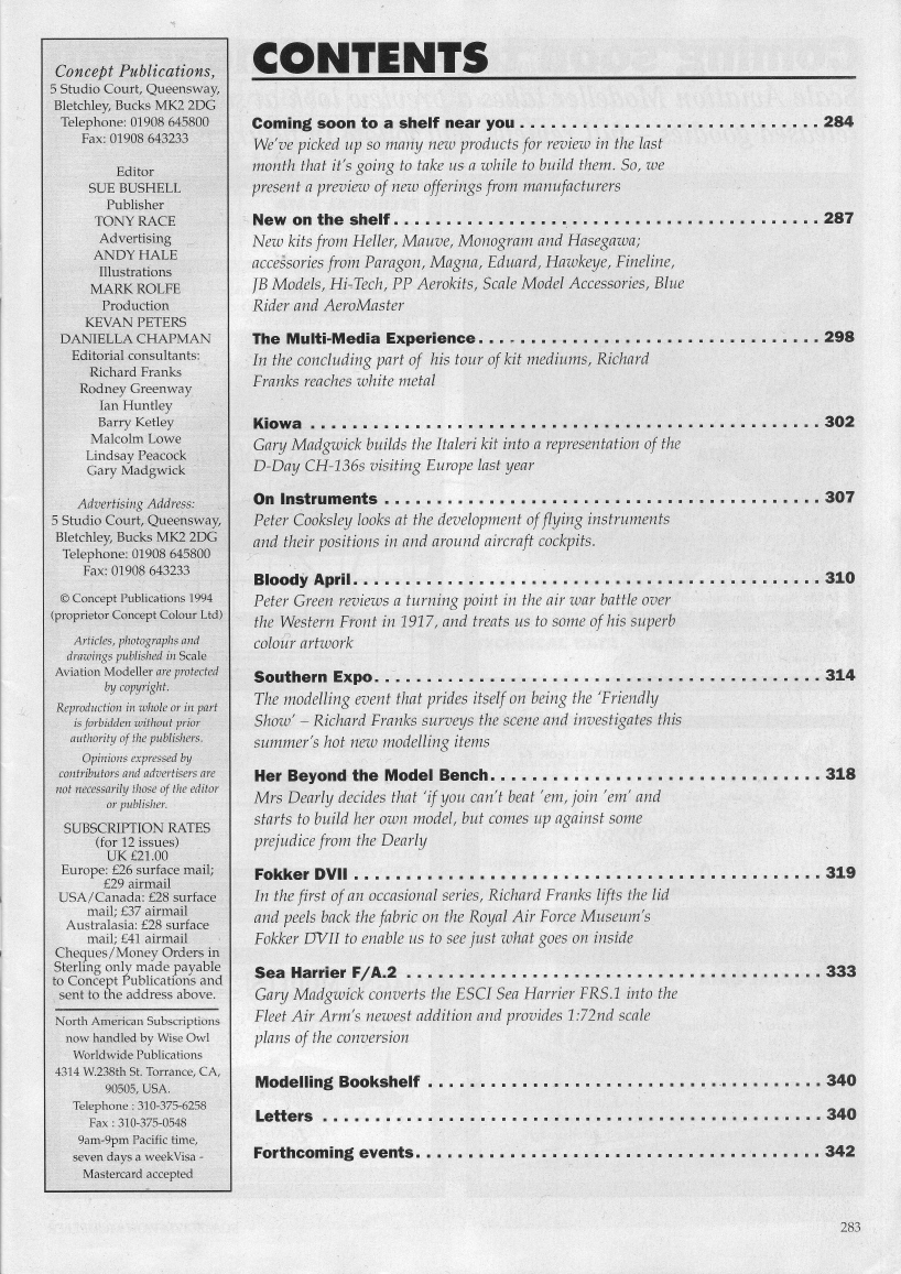 Scale Aviation Modeller International 1995-06